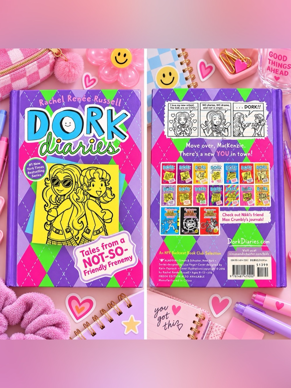 🤠❤️🔥 Dork Diaries Hardcover | Tales from a NOT-SO-Friendly Frenemy Book